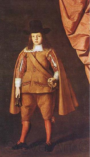 Francisco de Zurbaran Portrait of the Duke of Medinaceli Germany oil painting art